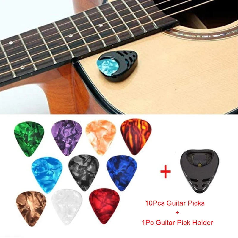 New 1PC  Guitar Picks Thickness 0.46mm/0.71mm/0.96mm Plectrum Electric Smooth Guitar Pick Bass Acoustic Guitar Accessories 2023