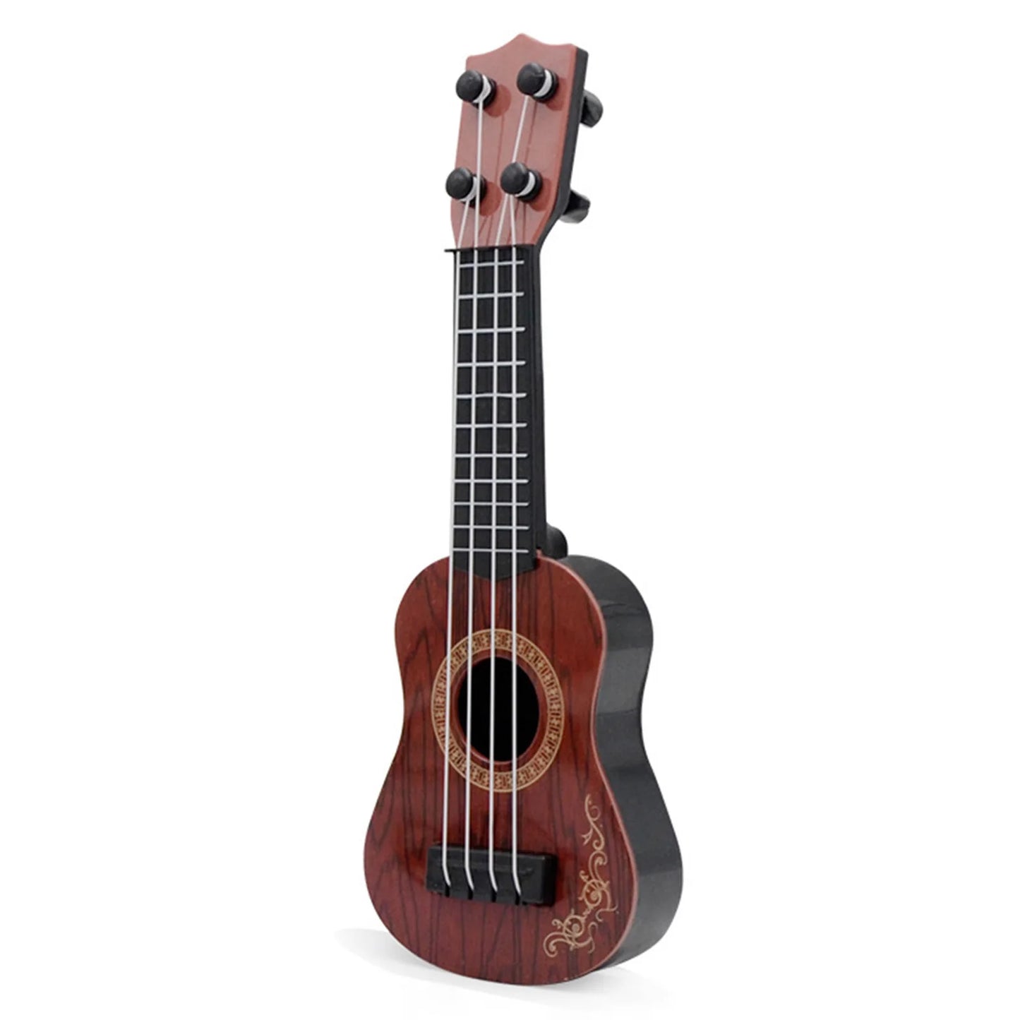 Kids Small Guitar Musical Toy Mini Classical Ukulele Guitar Toy Lightweight Party Supplies Adjustable for Children Holiday Gifts