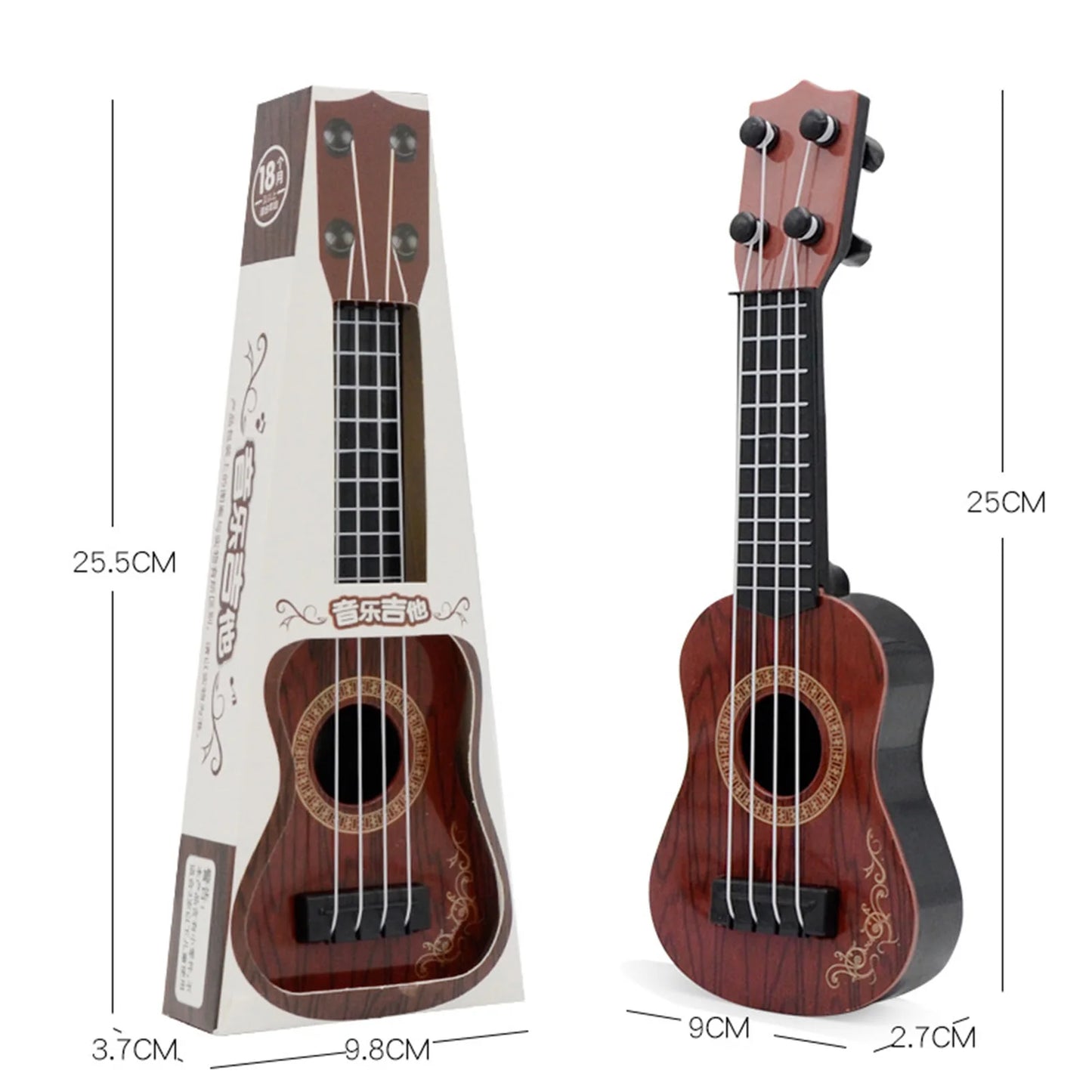 Kids Ukulele 4 String Mini Guita Classical Musical Gifts Instruments Early Education Toys for Beginners Kids Children