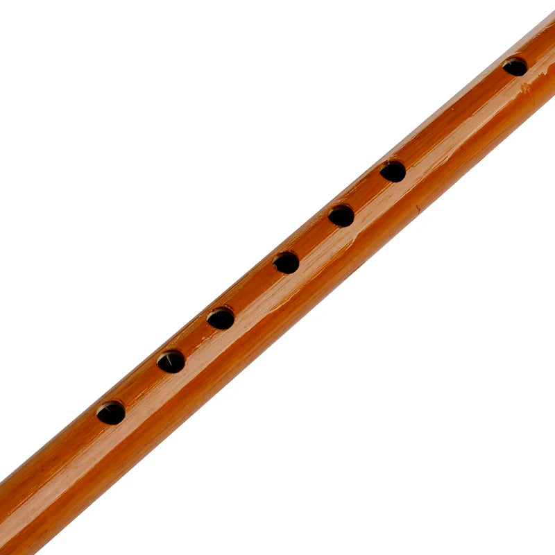 Traditional 6 Hole Bamboo Flute Clarinet Student Musical Instrument Color 69HD