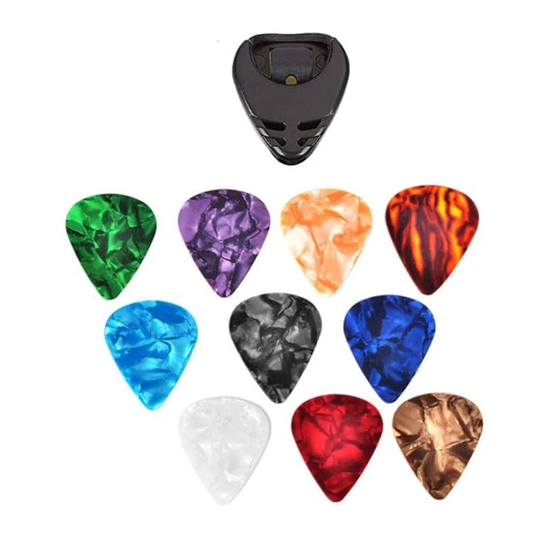 New 1PC  Guitar Picks Thickness 0.46mm/0.71mm/0.96mm Plectrum Electric Smooth Guitar Pick Bass Acoustic Guitar Accessories 2023